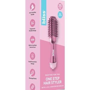 Bliss Pink 4-in-1 Hair Dryer Brush